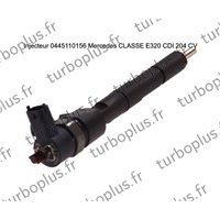 Injecteur Mercedes CLASSE E320 CDI 204 CV 0445110156