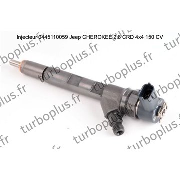 Injecteur Jeep CHEROKEE 2.8 CRD 4x4 150 CV 0445110059