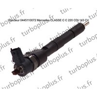 Injecteur Mercedes CLASSE E 220 CDI 143 CV 0445110072