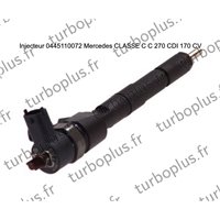 Injecteur Mercedes CLASSE C C 270 CDI 170 CV 0445110072