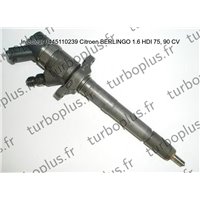 Injecteur Citroen BERLINGO 1.6 HDI 75, 90 CV 0445110239