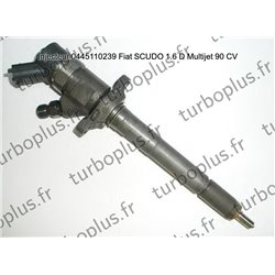 Injecteur Fiat SCUDO 1.6 D Multijet 90 CV 0445110239