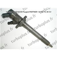 Injecteur Peugeot PARTNER 1.6 HDI 75, 90 CV 0445110239