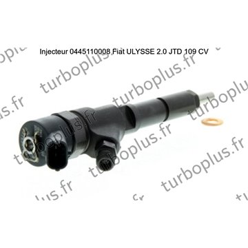 Injecteur Fiat ULYSSE 2.0 JTD 109 CV 0445110008