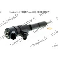Injecteur Peugeot 806 2.0 HDI 109 CV 0445110008