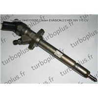 Injecteur Citroen EVASION 2.0 HDI 16V 110 CV 0445110057