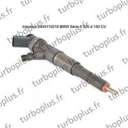 Injecteur BMW Serie 5 520 d 150 CV 0445110216