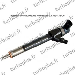 Injecteur Alfa Romeo 156 2.4 JTD 136 CV 0445110002