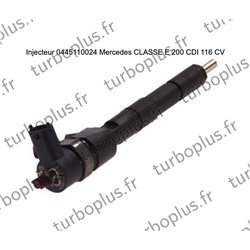 Injecteur Mercedes CLASSE E 200 CDI 116 CV 0445110024