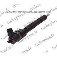 Injecteur Mercedes CLASSE E 220 CDI 143 CV 0445110024