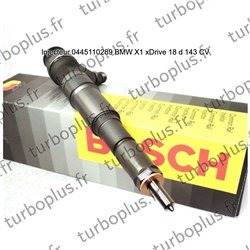 Injecteur BMW X1 xDrive 18 d 143 CV 0445110289