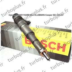 Injecteur Mini CLUBMAN Cooper SD 143 CV 0445110289