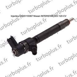 Injecteur Nissan INTERSTAR DCI 120 CV 0445110087