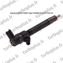 Injecteur Opel VIVARO Combi 2.5 DTI 135 CV 0445110087