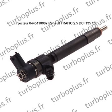Injecteur Renault TRAFIC 2.5 DCI 135 CV 0445110087