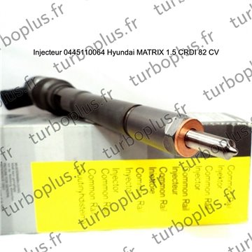 Injecteur Hyundai MATRIX 1.5 CRDI 82 CV 0445110064