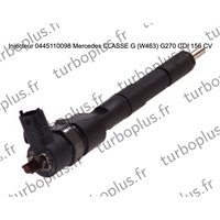 Injecteur Mercedes CLASSE G W463 G270 CDI 156 CV 0445110098