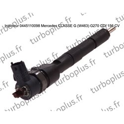 Injecteur Mercedes CLASSE G W463 G270 CDI 156 CV 0445110098