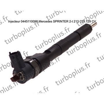 Injecteur Mercedes SPRINTER 2-t 213 CDI 129 CV 0445110098