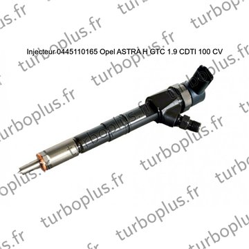 Injecteur Opel ASTRA H GTC 1.9 CDTI 100 CV 0445110165