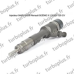 Injecteur Renault SCENIC II 1.9 DCI 125 CV 0445110230