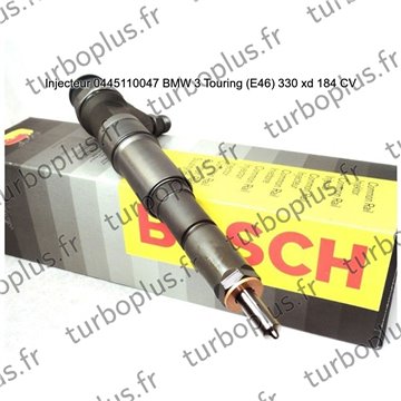 Injecteur BMW 3 Touring E46 330 xd 184 CV 0445110047