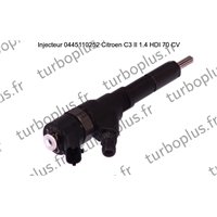 Injecteur Citroen C3 II 1.4 HDI 70 CV 0445110252