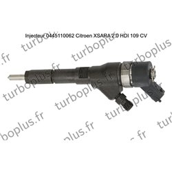 Injecteur Citroen XSARA 2.0 HDI 109 CV 0445110062