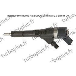 Injecteur Fiat SCUDO Combinato 2.0 JTD 94 CV 0445110062