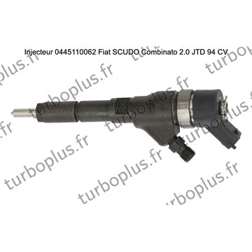 Injecteur Fiat SCUDO Combinato 2.0 JTD 94 CV 0445110062