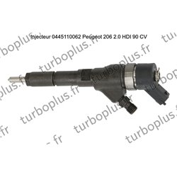 Injecteur Peugeot 206 2.0 HDI 90 CV 0445110062