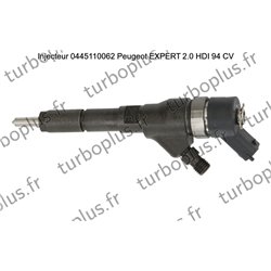 Injecteur Peugeot EXPERT 2.0 HDI 94 CV 0445110062