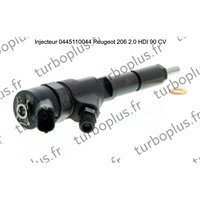 Injecteur Peugeot 206 2.0 HDI 90 CV 0445110044