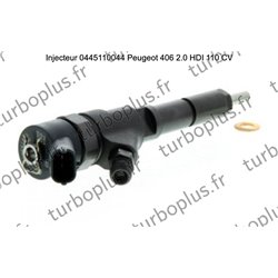 Injecteur Peugeot 406 2.0 HDI 110 CV 0445110044
