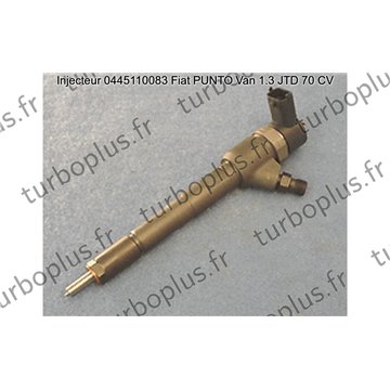 Injecteur Fiat PUNTO Van 1.3 JTD 70 CV 0445110083