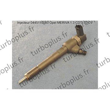 Injecteur Opel MERIVA 1.3 CDTI 70 CV 0445110083