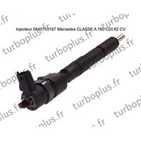 Injecteur Mercedes CLASSE A 160 CDI 82 CV 0445110167