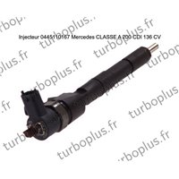 Injecteur Mercedes CLASSE A 200 CDI 136 CV 0445110167