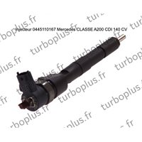 Injecteur Mercedes CLASSE A200 CDI 140 CV 0445110167