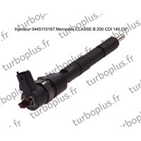 Injecteur Mercedes CLASSE B 200 CDI 140 CV 0445110167