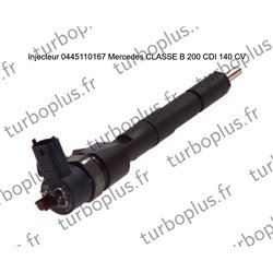 Injecteur Mercedes CLASSE B 200 CDI 140 CV 0445110167