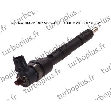 Injecteur Mercedes CLASSE B 200 CDI 140 CV 0445110167