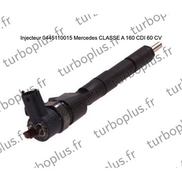 Injecteur Mercedes CLASSE A 160 CDI 60 CV 0445110015