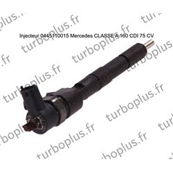 Injecteur Mercedes CLASSE A 160 CDI 75 CV 0445110015