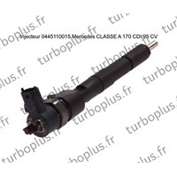 Injecteur Mercedes CLASSE A 170 CDI 95 CV 0445110015