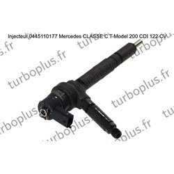 Injecteur Mercedes CLASSE C T-Model 200 CDI 122 CV 0445110177