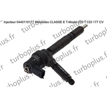 Injecteur Mercedes CLASSE E 270 CDI 177 CV 0445110177