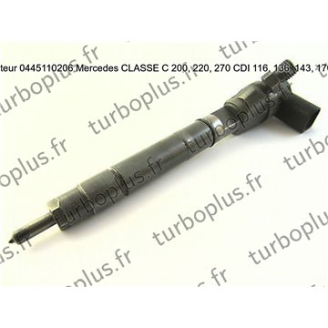 Injecteur Mercedes CLASSE C 200, 220, 270 CDI 116, 136, 143, 170 CV 0445110206