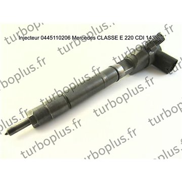 Injecteur Mercedes CLASSE E 200 CDI 116 CV 0445110206