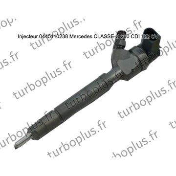 Injecteur Mercedes CLASSE C 200 CDI 122 CV 0445110238